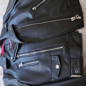 Zara leather jacket